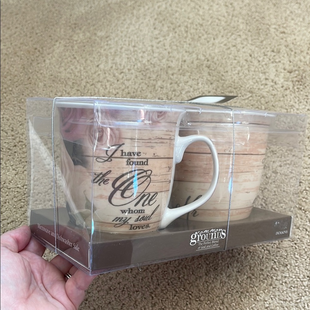 Brown Ceramic Mug Set